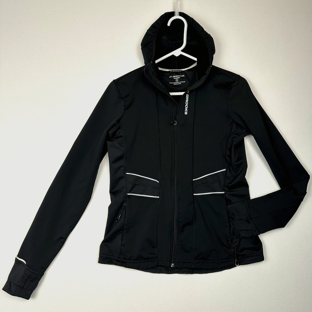 Brooks Equlibrium Technology Running Full Zip Hooded Jacket